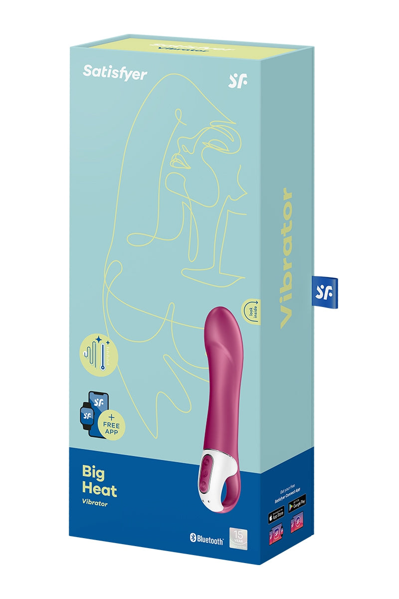Vibromasseur chauffant Big Heat