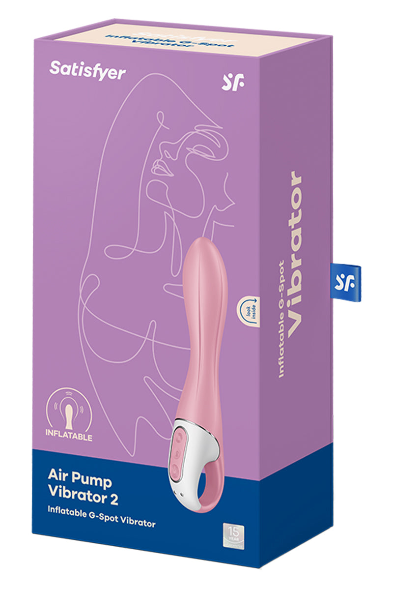 Vibromasseur gonflable Air Pump Vibrator 2