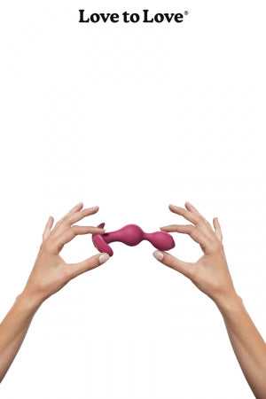 Plug anal vibrant Twinny Bud 3.4cm