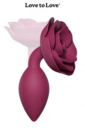 Plug Open Roses medium 3.4cm