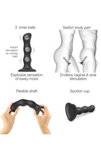 Geisha plug & dildo XL