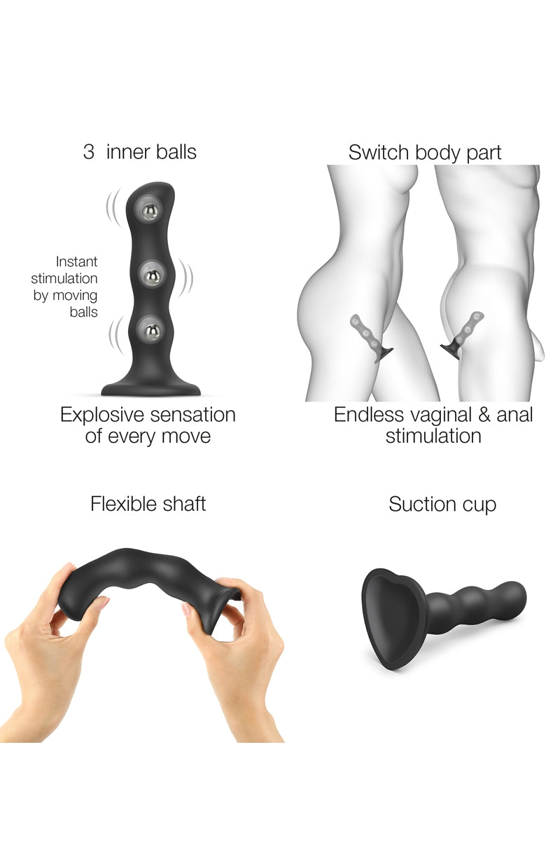 Geisha plug & dildo XL