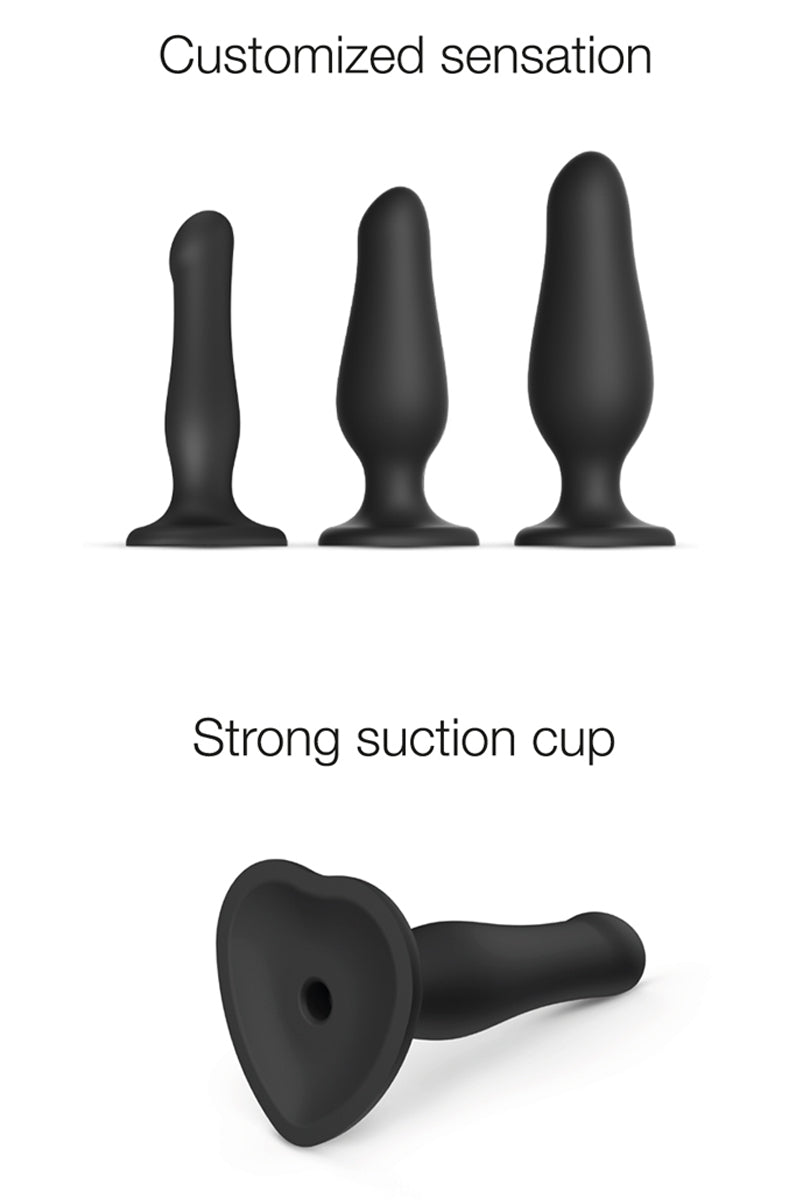 Dildo plug gonflable