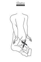 Attaches croix en cuir Hog
