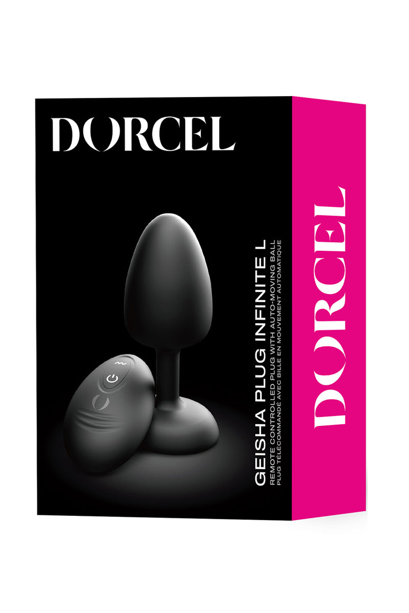 Plug anal vibrant télécommandé Geisha Plug Infinite