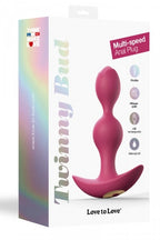 Plug anal vibrant Twinny Bud 3.4cm