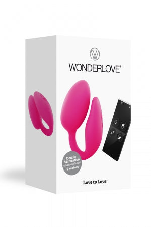 Oeuf vibrant télécommandé Wonderlove