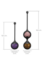 Boules Geisha en pierres naturelles
