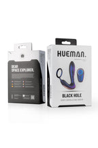 Plug vibrant et cockring Black Hole
